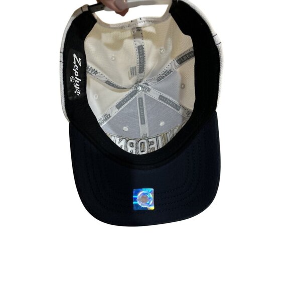 New Cal Golden Bears California Zephyr Navy Mesh Snapback Hat Adjustable - Picture 6 of 6